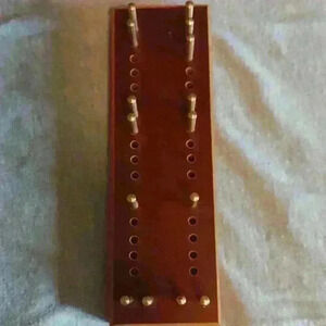 Hand-crafted, Canasta scoring block